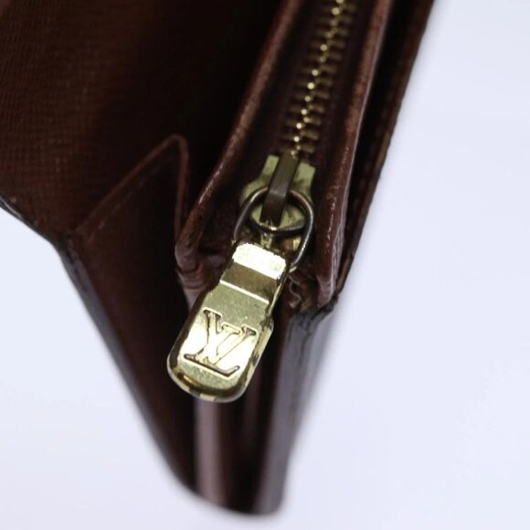 LOUIS VUITTON Monogram Porte Monnaie Billets Tresor Wallet M61730 LV Auth th4891 - Picture 8 of 16